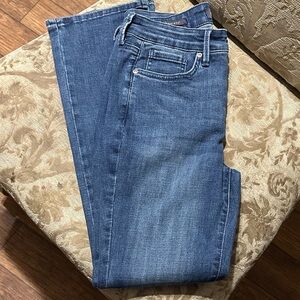 NYDJ Straight Leg Jeans in Deep Blue